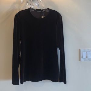 Tahari Velour Top